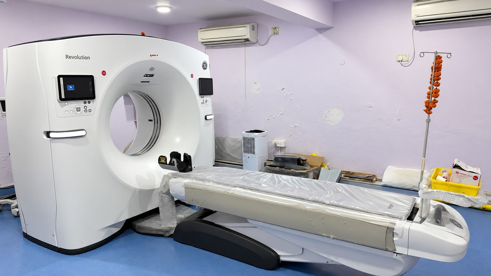 CT scanner at PMCH