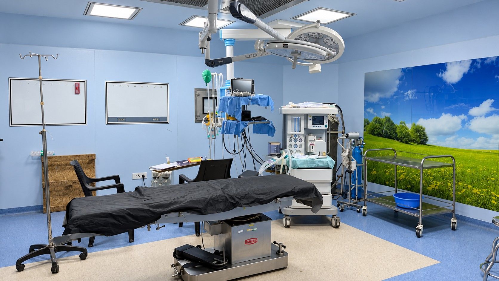 An operation theatre at the hospital