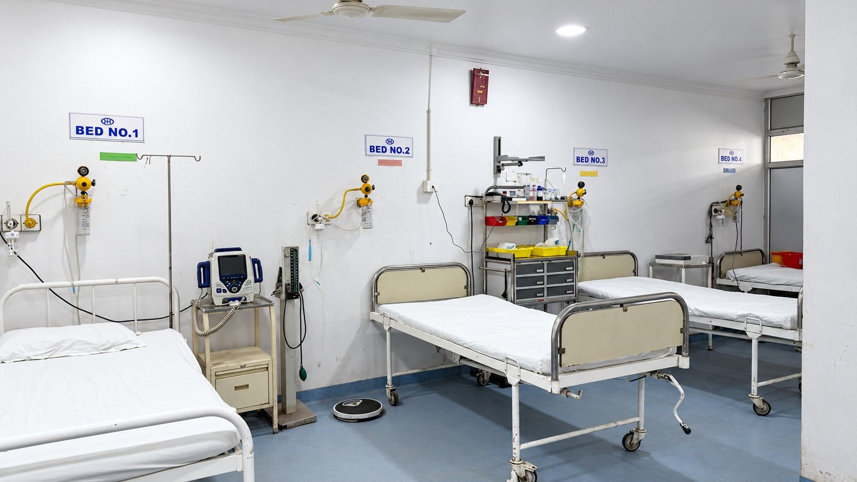 A ward at Prashant Memorial Charitable Hospital